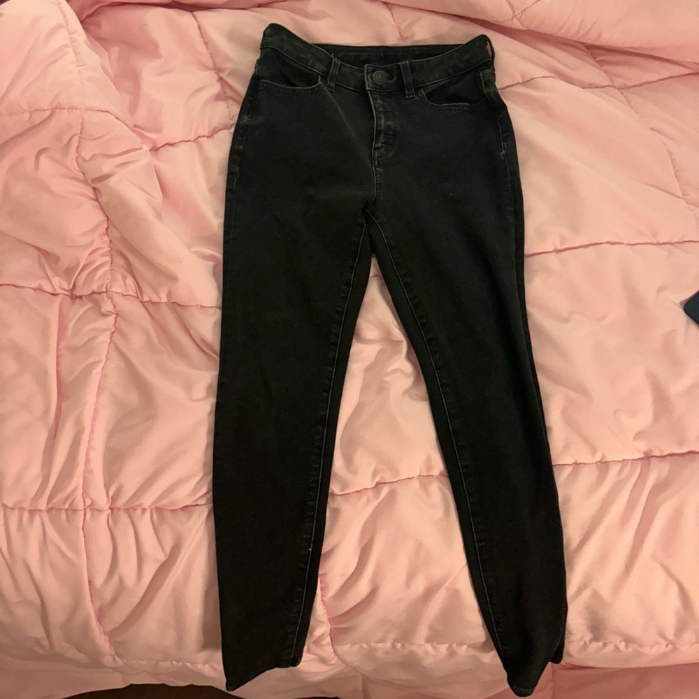 American Eagle Black Skinny Jeans